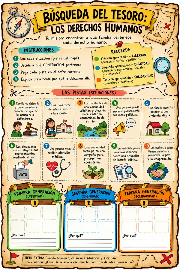 TIPOS DE DERECHOS HUMANOS