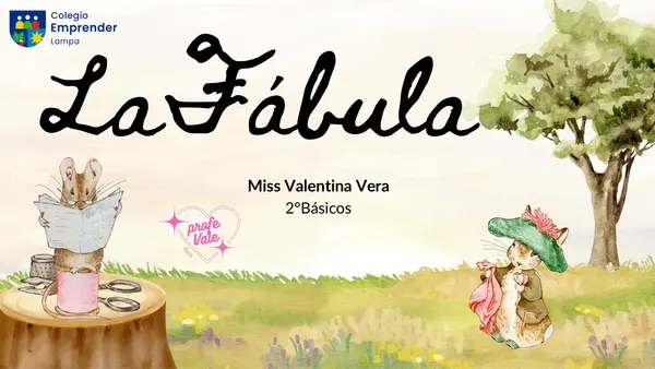 📖 La fábula – PowerPoint explicativo