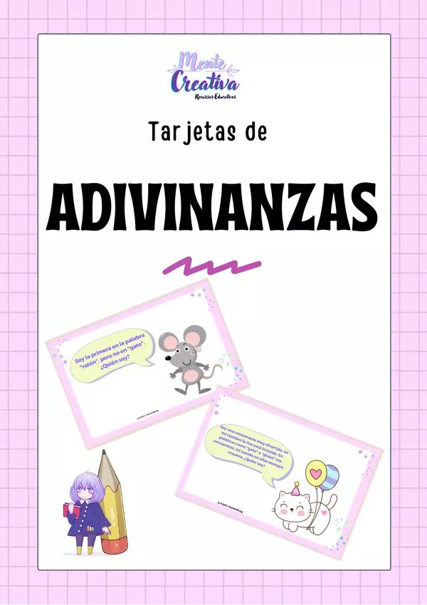 Adivinanzas de las consonantes del Abecedario
