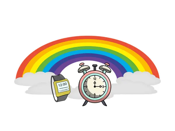 "Horas y medias horas" segundo básico