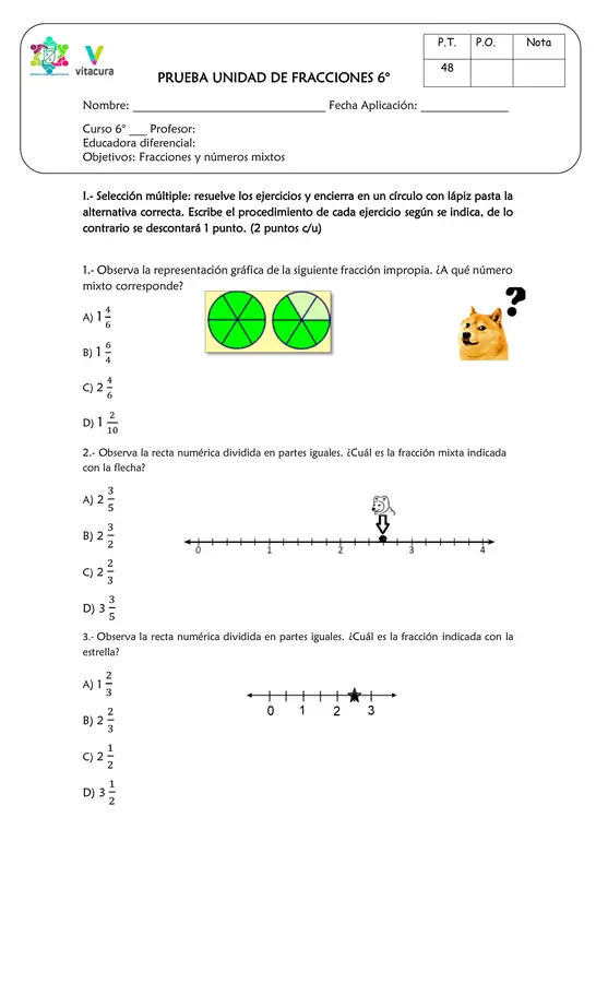 Prueba fracciones 