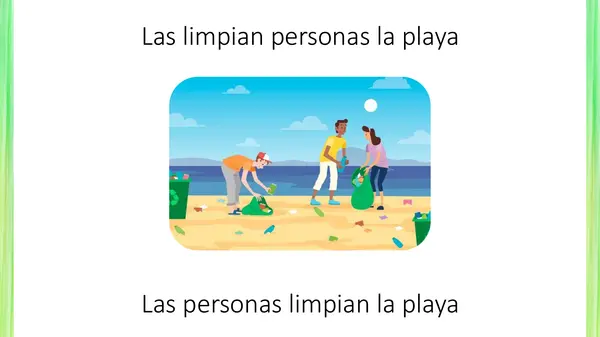 ORDENA ORACIONES