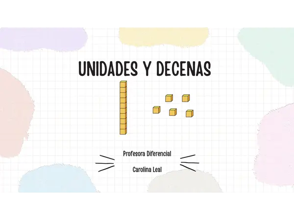 UNIDADES Y DECENAS