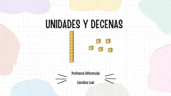 UNIDADES Y DECENAS