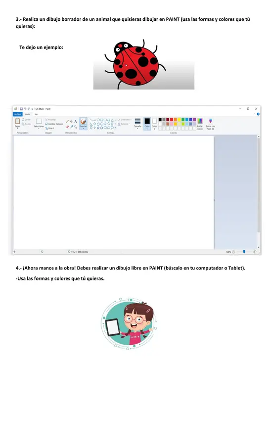 Fichas tecnología 2° básico