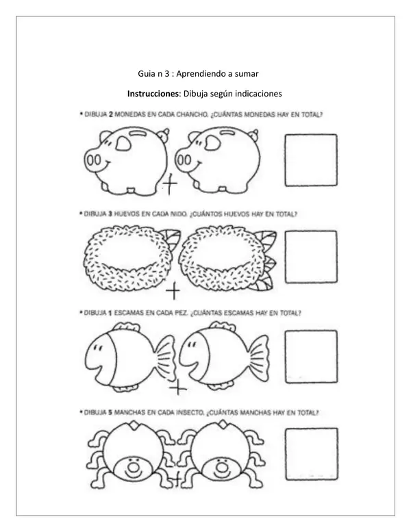 Guia pensamiento matematico prekinder