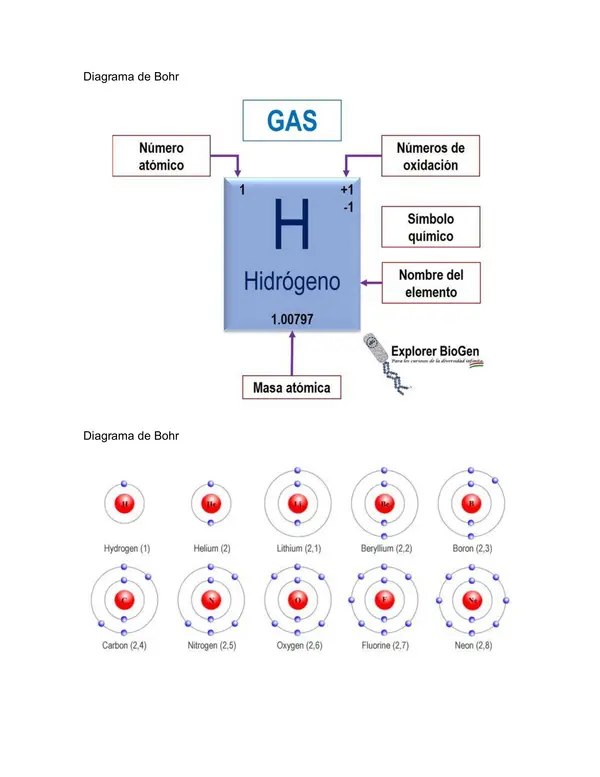 Hacer diagrama de Bohr paso a paso- quimica