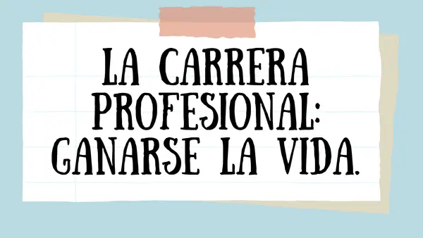 La Carrera Profesional