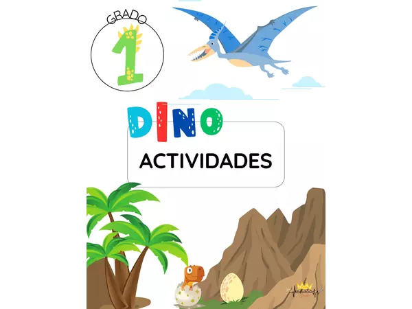  Explorando el Mundo de los Dinosaurios - Cuaderno de Actividades para Primer Grado
