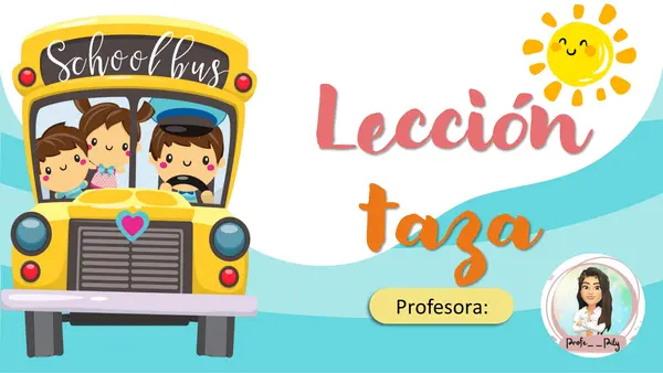 Clase 2 Lección taza