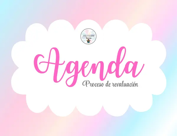 Agenda de revaluación PIE