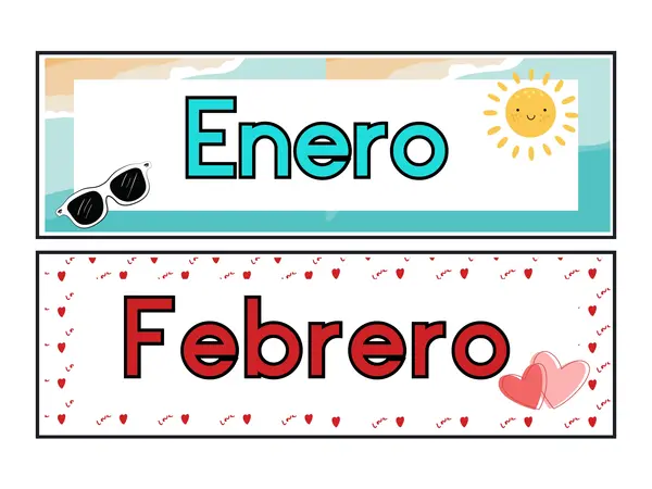 Meses del año Chilenizado
