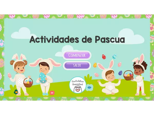 PowerPoint Interactivo: Actividades de Pascua