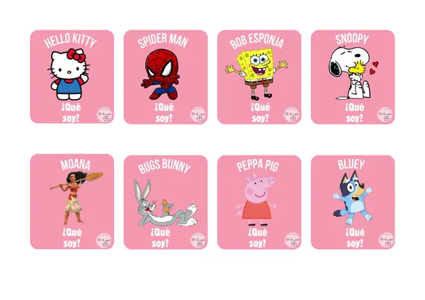 Juego ¿Qué soy? – Tarjetas para adivinar con categorías | Lenguaje y vocabulario