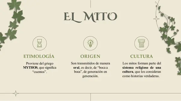 Mitos y Leyendas 6°-7°-8° Lengua y Lit.