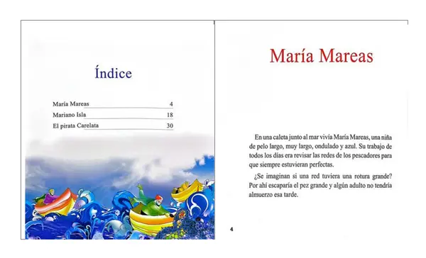 Mini libro cuentos con sal y sol