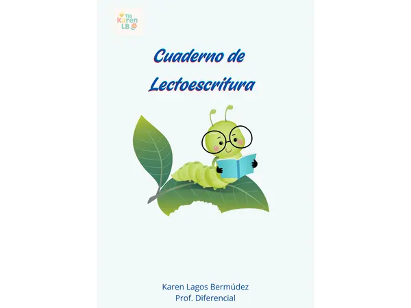 cuadernillo lecto escritura