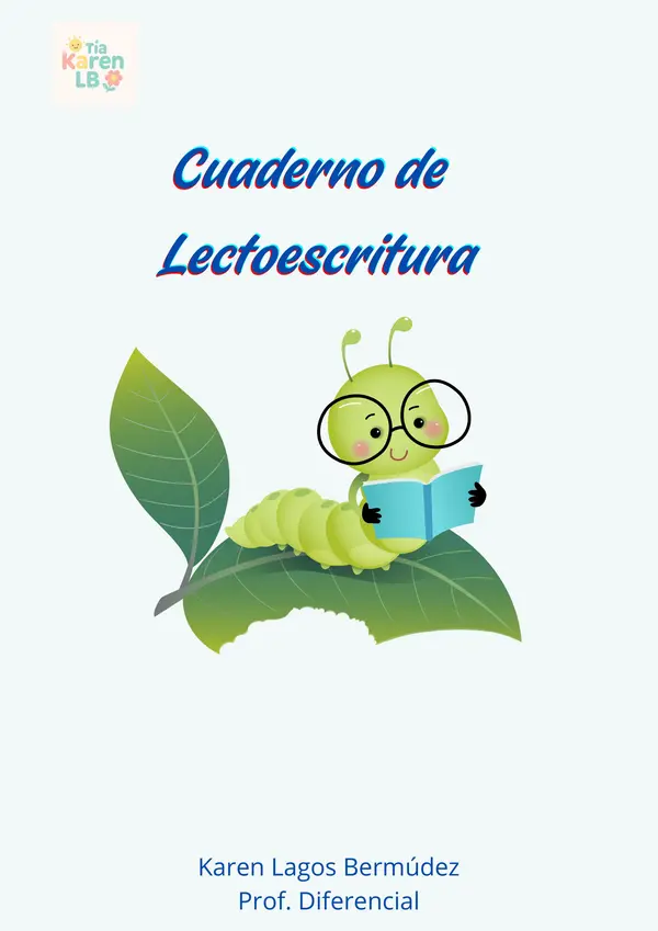 cuadernillo lecto escritura