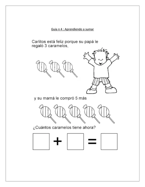 Guia pensamiento matematico prekinder