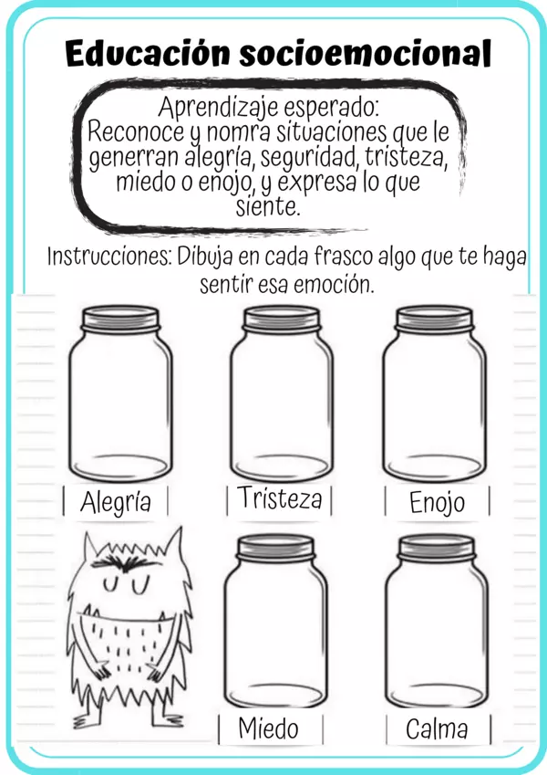 Educación Socioemocional.