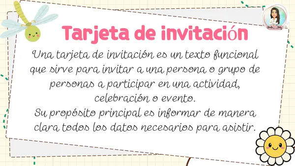 Tarjeta de invitación