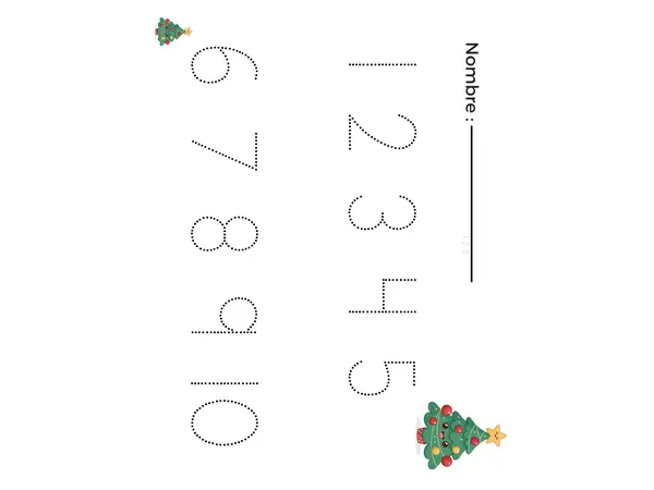 Escritura y nocion de cantidad NAVIDAD 