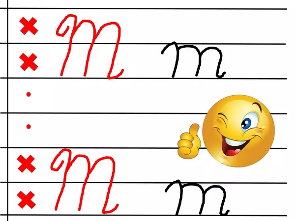 Lenguaje letra M