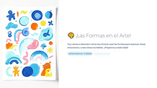 Las Formas en el Arte: Formas Figurativas y No Figurativas – Clase de Artes Visuales 4° Básico