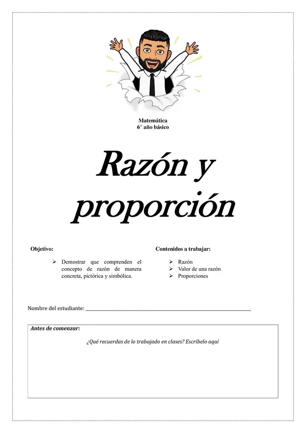 OA 3.- Razón y proporción