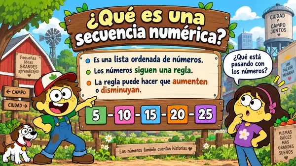 ¡Detectives de patrones! Descubre la regla. Patrones numéricos hasta 1.000