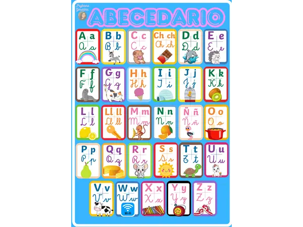 poster abecedario