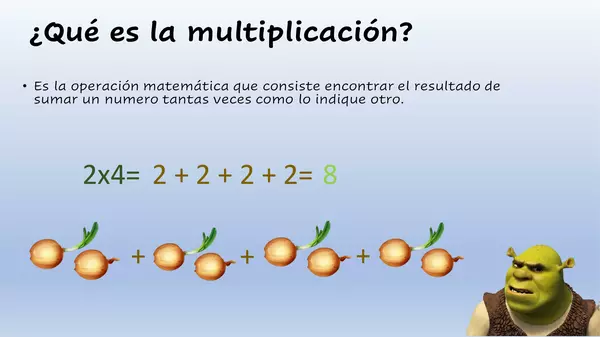 PPT multiplicaciones