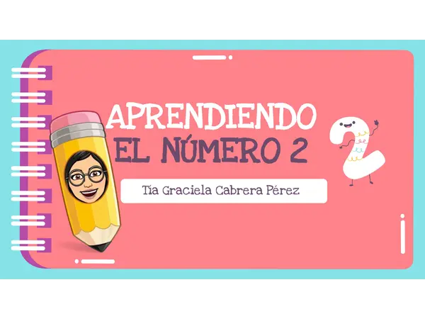 Aprendiendo el número 2