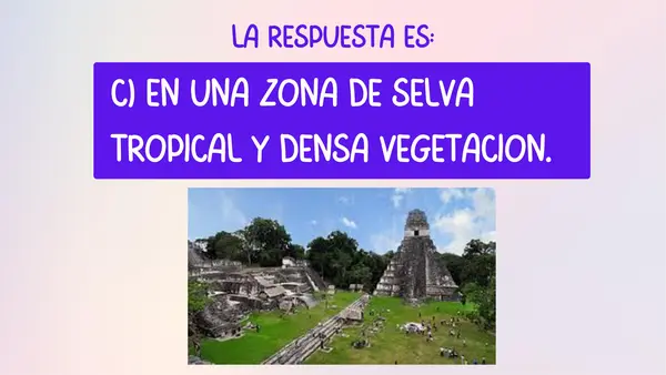 Quiz Mayas, Aztecas e Incas 