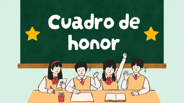 Set de Carteles para el Cuadro de Honor: Valores y Convivencia