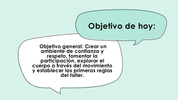 Taller de danza 1° clase