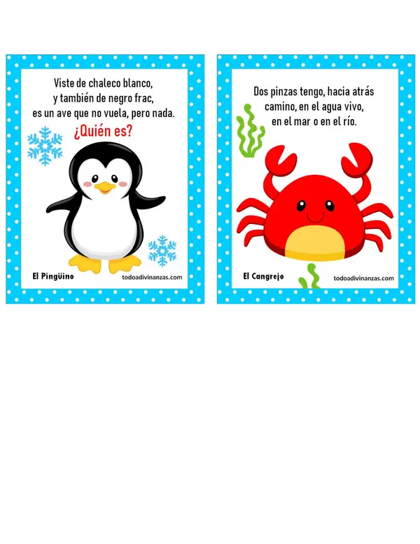 Adivinanzas divertidas para niños