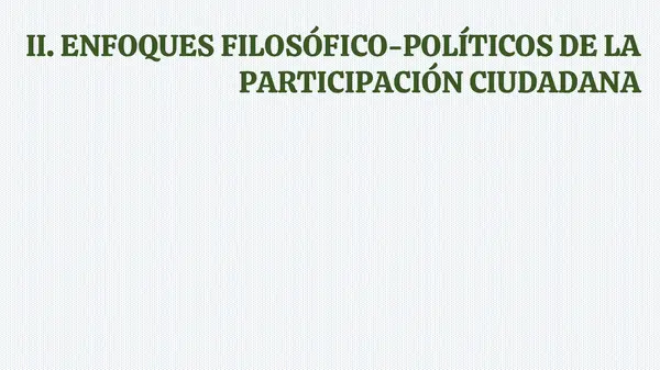Liberalismo, Republicanismo y Comunitario