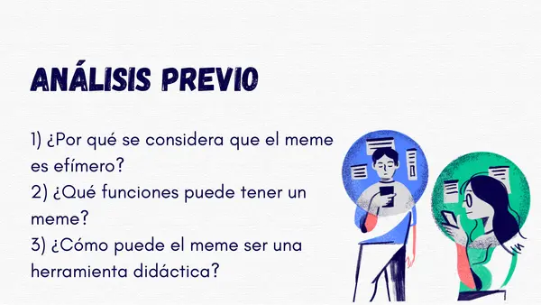 Análisis Crítico del Discurso - Tercero Medio MINEDUC - CREACIÓN DE MEMES