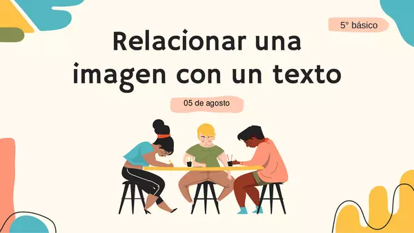 Relacionar una imagen con un texto
