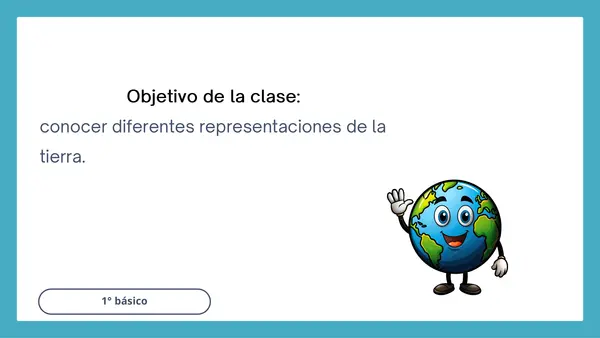 Diferentes representaciones de la tierra primero básico