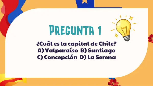 TRIVIA DE CHILE ¿Cuánto sabes de nuestro país?”