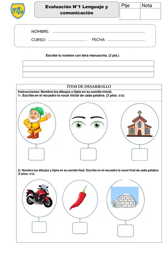 LENGUAJE VOCALES 