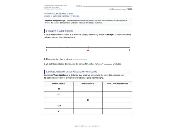 Números Enteros