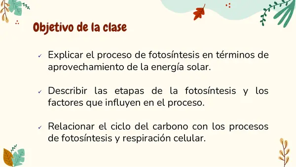 PPT clase  - Ciencias Naturales Biología