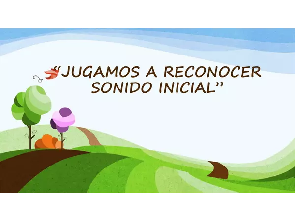sonido inicial