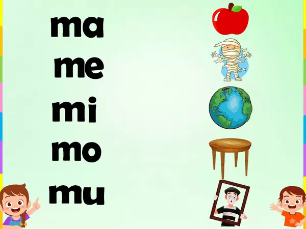 Lenguaje letra M
