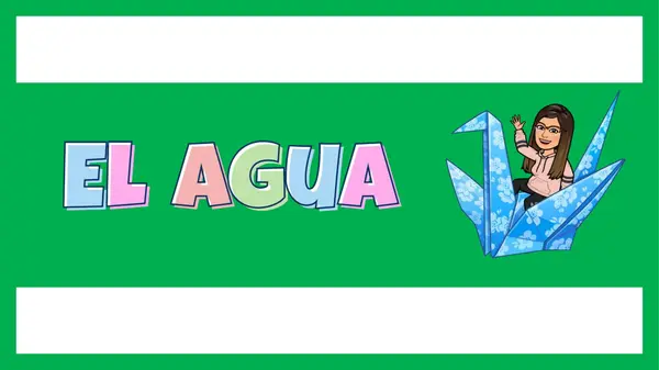 Características del agua