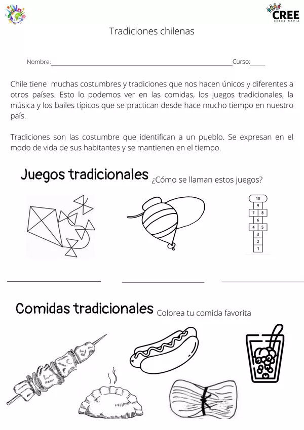 Guía tradiciones chilenas
