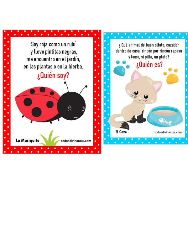 Adivinanzas divertidas para niños